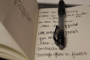 writing on manual mode