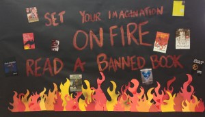 banned book library display