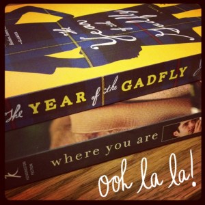 the year of the gadfly and where you are