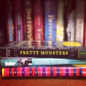 book spine poetry