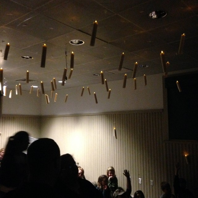 trivia and sorting hat at Harry Potter night