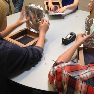 smores solar powered ovens STEM library program | wrapped up in books